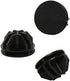 C&AHOME 24 pcs Wire Cube Plastic Connectors for Cube Storage Modular Closet Organizer and Metal Grid Shelving Unit Black