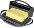 Butterie Flip-Top Butter Dish with Matching Spreader (Grey)