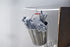 2PCS Spring Tension Curtain Rods 28-43 Inches Adjustable, Small Short Expandable Spring Loaded Curtain Tension Rods, For Window, Bathroom, Cupboard,Kitchen(no drilling,no screws,white)