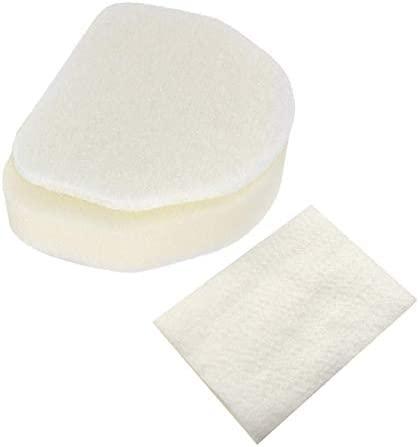HQRP 2-pack Foam & Felt Filter Kit Compatible with Shark Navigator NV100, NV100 26, NV105, NV106, UV300, UV300 26 Upright Vacuum Cleaner, Replacement parts XFF450, XFL100