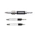 Luckyway 4-Piece Quick Change Drill and Drive Set Including 1pc 15/64 inch(#6), 1pc 5/16 inch(#8), 1pc 3/8 inch(#10) Wood Countersink Drill Bit and 1pc Quick Change Drill Flip Drive Unit
