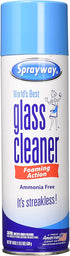 Sprayway Streakless Glass Cleaner 19 oz (3 Pack) Made in USA, Blue and White