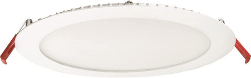 Lithonia Lighting WF6 LED 27K30K35K 90CRI MW M6 Recessed Wafer Downlight with Ultra Thin Round Trim, Color Temperature Selectable, 6-Inch Matte White
