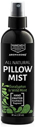 Aromasong Eucalyptus & Wild Mint Pillow Spray - All Natural Calming Linen & Bedtime Mist for Deep Sleep - Aromatherapy Essential Oils for Sleeping