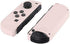 eXtremeRate Soft Touch Grip Cherry Blossoms Pink Joycon Handheld Controller Housing with Full Set Buttons, Replacement Shell Case for Nintendo Switch & Switch Oled Joy-Con – Console Shell NOT Included