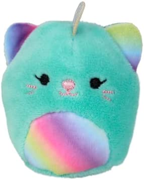 Squishville by Squishmallows SQM0078 Mystery Squad, Four 2, Irresistibly Soft Colourful Plush Caticorns, Mini Squishmallows