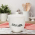 Sugar Bowl | Cute Ceramic "Shuga" Dish with Lid | Perfect Hostess Gift or Housewarming Gift