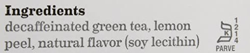 Bigelow Tea Green Tea with Lemon, Decaf, 20 ct