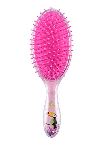 Aethland Detangling Brush for Curly Hair Kids Hair Brush, Kids Detangler Brush No Pain Soft Hair Brush for Curly Hair -Glide Through Tangles With Ease