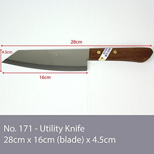 KIWI 4" Sharp Pairing Knife, with wood Handle # 503