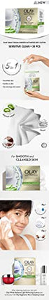 Olay 4-in-1 Sensitive Daily Facial Cloths, 33 ct (Packaging May Vary)