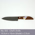 KIWI 4" Sharp Pairing Knife, with wood Handle # 503