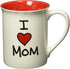 Our Name is Mud œI Heart Mom? Stoneware Mug, 16 oz.