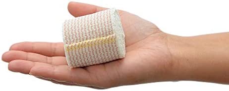Dealmed 2" Elastic Bandage Wrap with Self-Closure – 10 Elastic Bandages, 5 Yards Stretched Compression Bandage Wrap, Wound Care Product for First Aid Kit and Medical Facilities