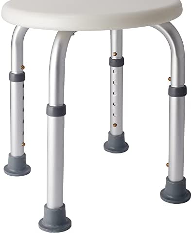 Replacement Rubber Shower Chair Tips / Shower Chair Feet 1-1/8" from Bau Technik (Gray)