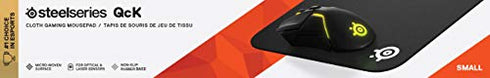 SteelSeries QcK Gaming Surface - Small Cloth - Mouse Pad of All Time - Optimized For Gaming Sensors