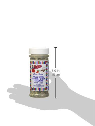 Bolner's Fiesta Extra Fancy Uncle Chris Steak Seasoning, 5.5 Ounces