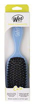 Wet Brush Shine Enhancer Paddle Brush, Sky - Hair Detangler Brush with Ultra Soft Bristles, Infused With Natural Argan Oil, Shiny Detangle & Smooth Hair, Wet or Dry, For All Hair Types