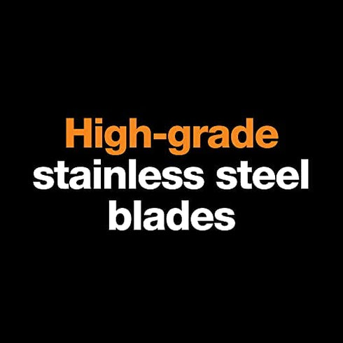 Fiskars 190500 RazorEdge Micro-Tip Easy Action Shears, 5 Inch, Orange and Gray