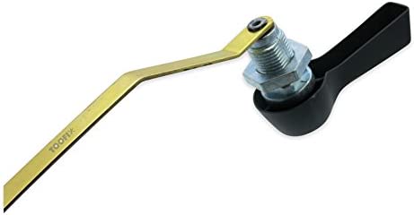 Universal Offset Decorative Front, Side, Corner, or Angle Mount Toilet Tank Flush Trip Lever Handle with Metal Nut, Fits Most Toilets (Oil Rubbed Bronze)