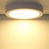 DLLT LED Flush Mount Ceiling Light, 24W Led Surface Round Ceiling Light 1920LM (220W Incandescent Equivalent) 3000K Warm White for Kitchen, Closet, Bedroom, Hallway