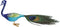 Old World Christmas Ornaments: Magnificent Peacock Glass Blown Ornaments for Christmas Tree