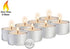 Ner Mitzvah 6 Hour Tea Light Candles - 80 Pack Bulk Package - White Unscented Travel, Centerpiece, Decorative Candle with Maxi Burn Time - Pressed Wax