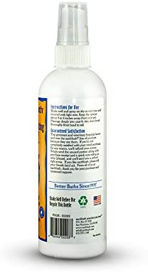 Earthbath 3-in-1 Spritz, Dog & Puppy Deodorizing Spray – Detangles, Deodorizes & Conditions, Made in USA – Vanilla & Almond, 8 oz