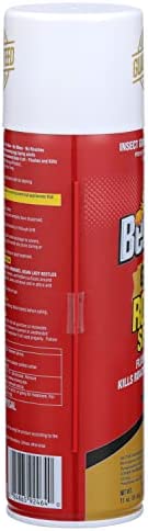 Bengal Gold Roach Spray, Odorless Stain-Free Dry Aerosol Killer Spray with Insect Growth Regulator, 11 Oz. Aerosol Can
