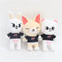 Cute Anime Plush,9.8in Plush Toys,Creative Soft Stuffed Cartoon Plush Toy Gift Toys for Kids Fans(Leebit)