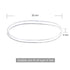 Clear Elastic Hair Rubber Bands, 1500pcs Mini Small Clear Ponytail Elastics Holders for Blond Kids Girls Hair No Crease Damage No Hurt 1 inch HOYOLS