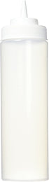 Winco Wide Mouth Squeeze Bottles 24-Ounce, 6-Pack