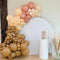 Coffee Brown Retro Pink Blush Balloon Arch Garland Kit-139pcs, 3 Sizes Blush Retro Apricot Pink Brown Balloons-Party Decorations for Birthday Party, Baby Shower, Bridal Shower, Bride to Be, Wedding, Graduation