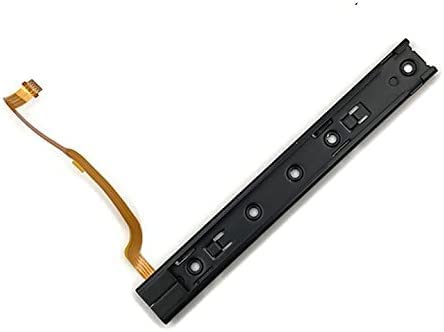 Replacement Right Left L R Slider Rail with Flex Cable Fix Part for Nintend Switch NS NX Joy-Con Console (Left+Right)