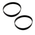 JEDELEOS Replacement Belts for Bissell Model 2112, 21129, 2690, 1520, 23T7, 23T7V, 3508 Powerforce Compact Upright Vacuum, Replace Parts P/N 1604895 (Pack of 2)