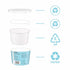 RX A.M. Oats Oat Cup, Vanilla Almond, 12g Protein, 2.18oz Cup (1 Count)