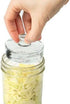 The Easy Weight Fermentation Weights (Value Pack of 4 Fermenting Weights) Fits Every Wide Mouth Mason Jar Large and Heavy Crack Proof Glass Made From Food Safe Glass
