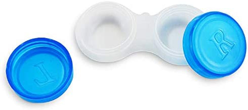 WFPLUS 30 Pack Colorful Contact Lens Case - Bulk Eye Lense Cases, Holder Container Case