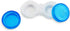 WFPLUS 30 Pack Colorful Contact Lens Case - Bulk Eye Lense Cases, Holder Container Case