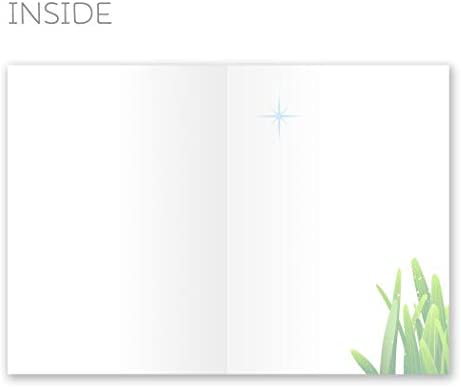 Rainbow Bridge Keepsake Pet Sympathy Card for Dog, Cat, Horse or Any Pet Loss, 5"x7"