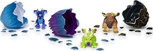 Dragamonz, Dragon Multi 3-Pack, Collectible Figure and Trading Card Game, for Kids Aged 5 and Up