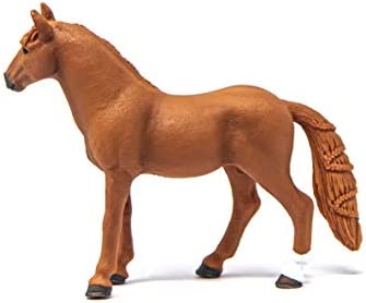 Schleich Horse Club, Horse Toys for Girls and Boys German Riding Pony Mare Horse Figurine, Ages 5+