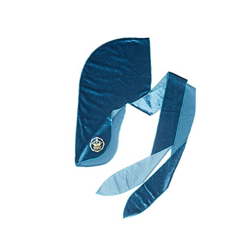 RED by KISS Bow Wow Power Wave Velvet Luxe Durag (Blue)