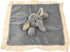 Lovey Security Blanket 12 inch Square Stuffed Animal Baby Blankie for Girls or Boys (Elephant) by Baberoo