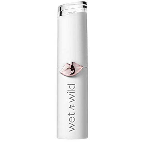 Lipstick By Wet n Wild Mega Last High-Shine Lipstick Lip Color Makeup, Peach Peach Please