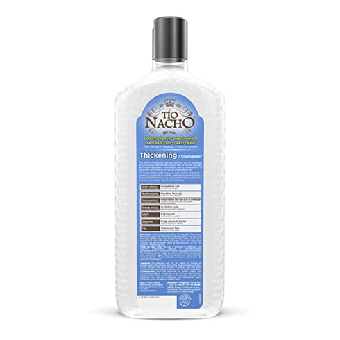 Tio Nacho Anti Hair Loss Thickening Volume Filler Conditioner with Royal Jelly & Rosemary, Volumizing & Body-Boosting Hair Care, 14 Fluid Ounces
