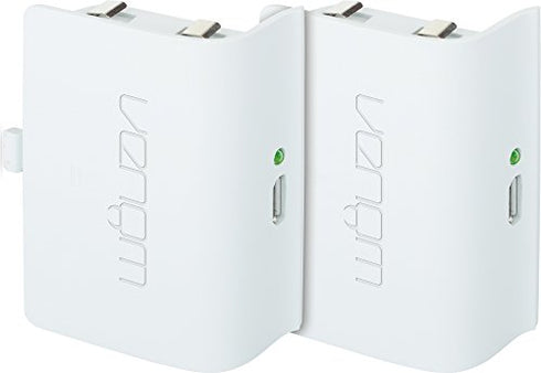Venom Xbox One Rechargeable Battery Twin Pack: White (Xbox One)
