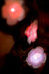 LED Light up Accessories for Hair - Glowing Rose, Light up Flower, Glow in the Dark, LED Hair, Flashing LED Light-up Toys, Glow Barrettes, Bar Dancing Clip, Light up Hair Accessories LED Party Favor