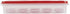 Rubbermaid Specialty Egg Keeper Food Storage Container , Red