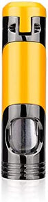 GUEVARA Butane Torch Lighter with Punch Windproof Double Jet Lighters